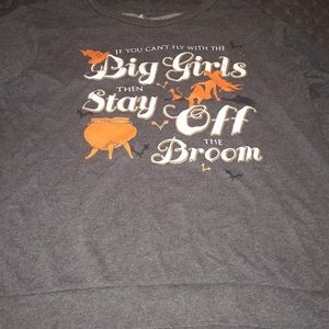 Long sleeve. Graphic Halloween sweater